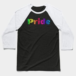 LGBT Pride - floral design Baseball T-Shirt